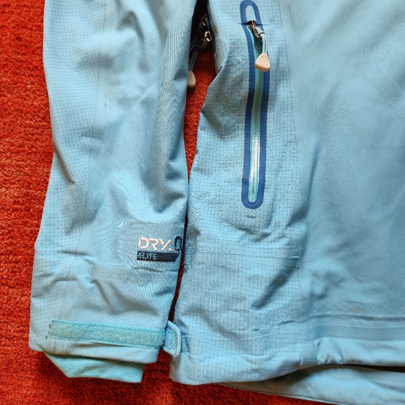 Mountain Hardwear Women's Zahra Waterproof Softshell Jacket Size Small Blue - Picture 14 of 15